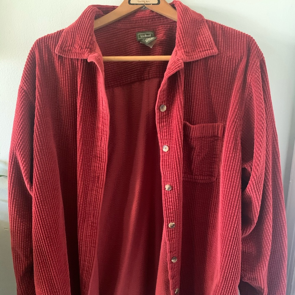 LL Bean Corduroy shirt